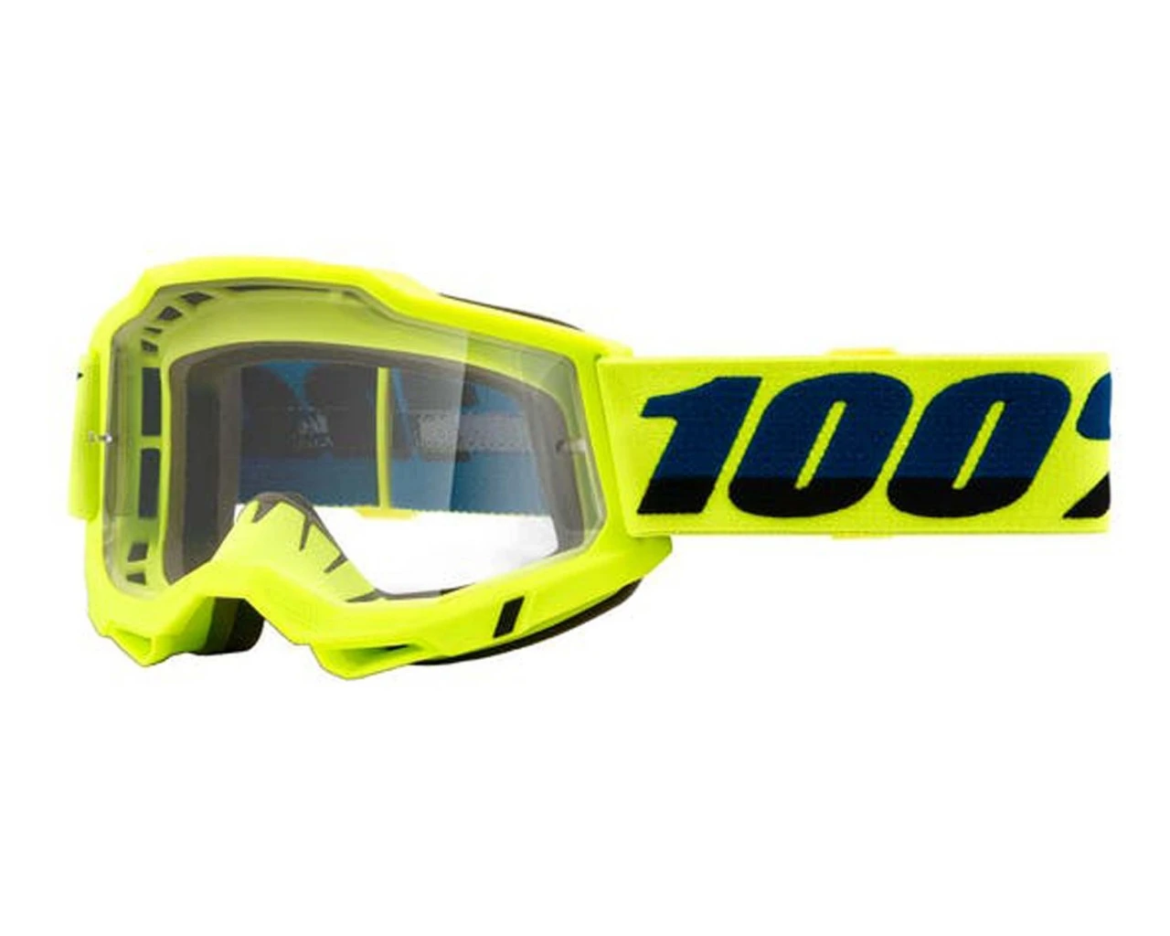 100% Accuri Generation 2 Brille - Antibeschlag Und Spiegelglas | Fluo Yellow
