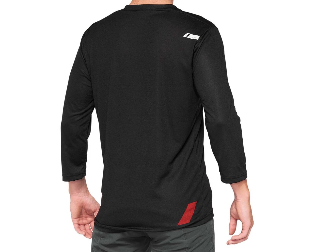 100% Airmatic Enduro-Trail 3/4 Trikot | Black-red 3 100% Airmatic Enduro-Trail 3/4 Trikot | Black-red – Bild 3