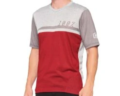 100% Airmatic Trikot (SP21) Kurzarm | Cherry-grey