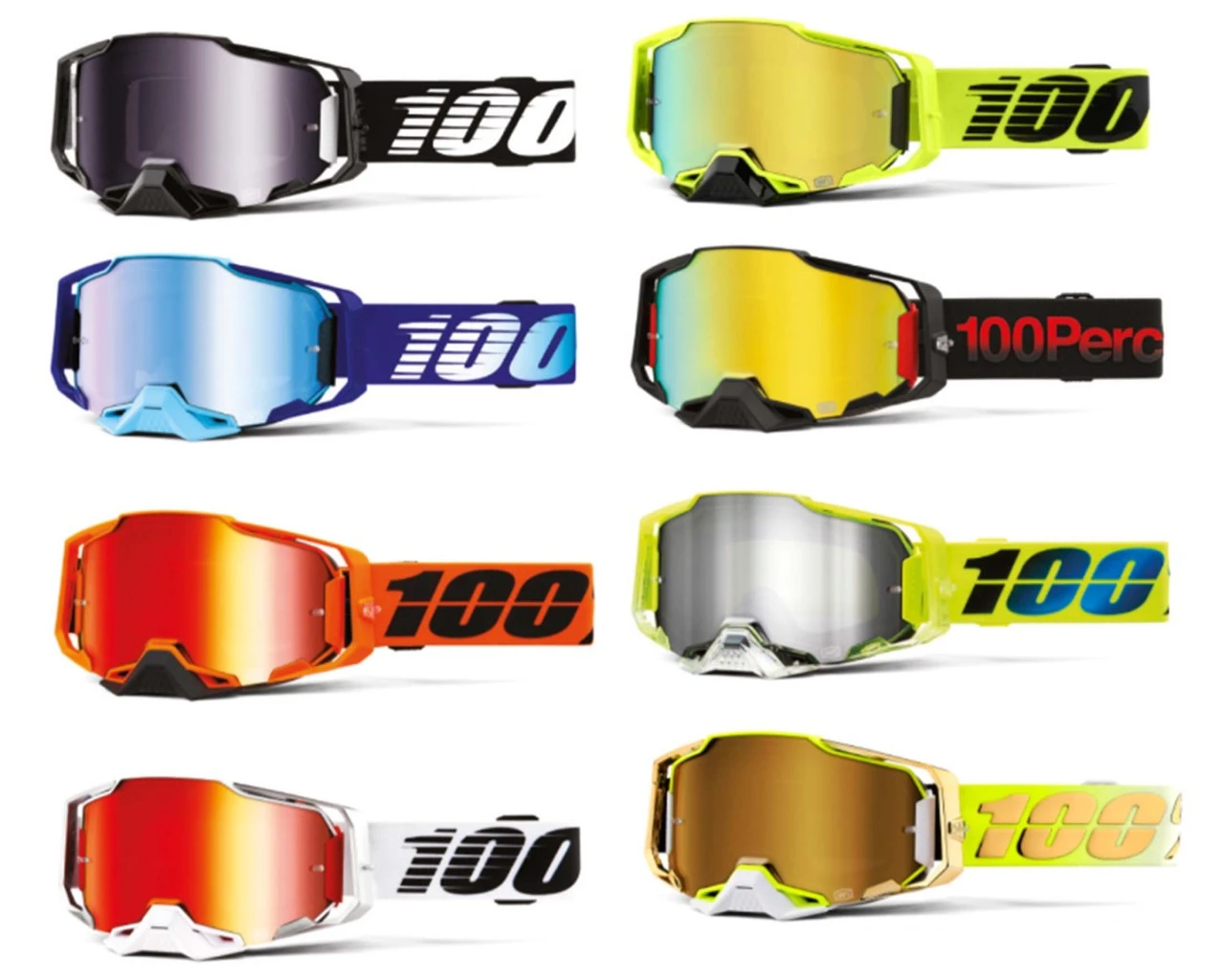 100% Armega Goggle - Spiegelglas Sportbrille | Koropi – Bild 2
