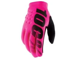 100% Brisker Schlechtwetter Handschuhe | Neon Pink