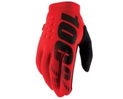 100% Brisker Schlechtwetter Handschuhe | Red
