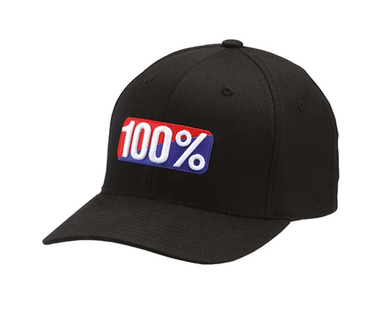 100% Classic X-Fit Flexfit Hat | Black 1 100% Classic X-Fit Flexfit Hat | Black