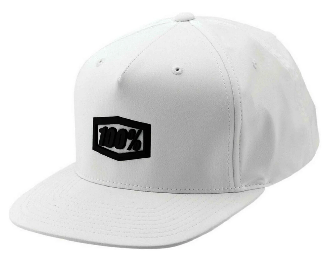 100% Enterprise 2019 Snapback Hat | White 1 100% Enterprise 2019 Snapback Hat | White