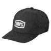 100% Generation X-Fit Flexfit Hat | Charcoal