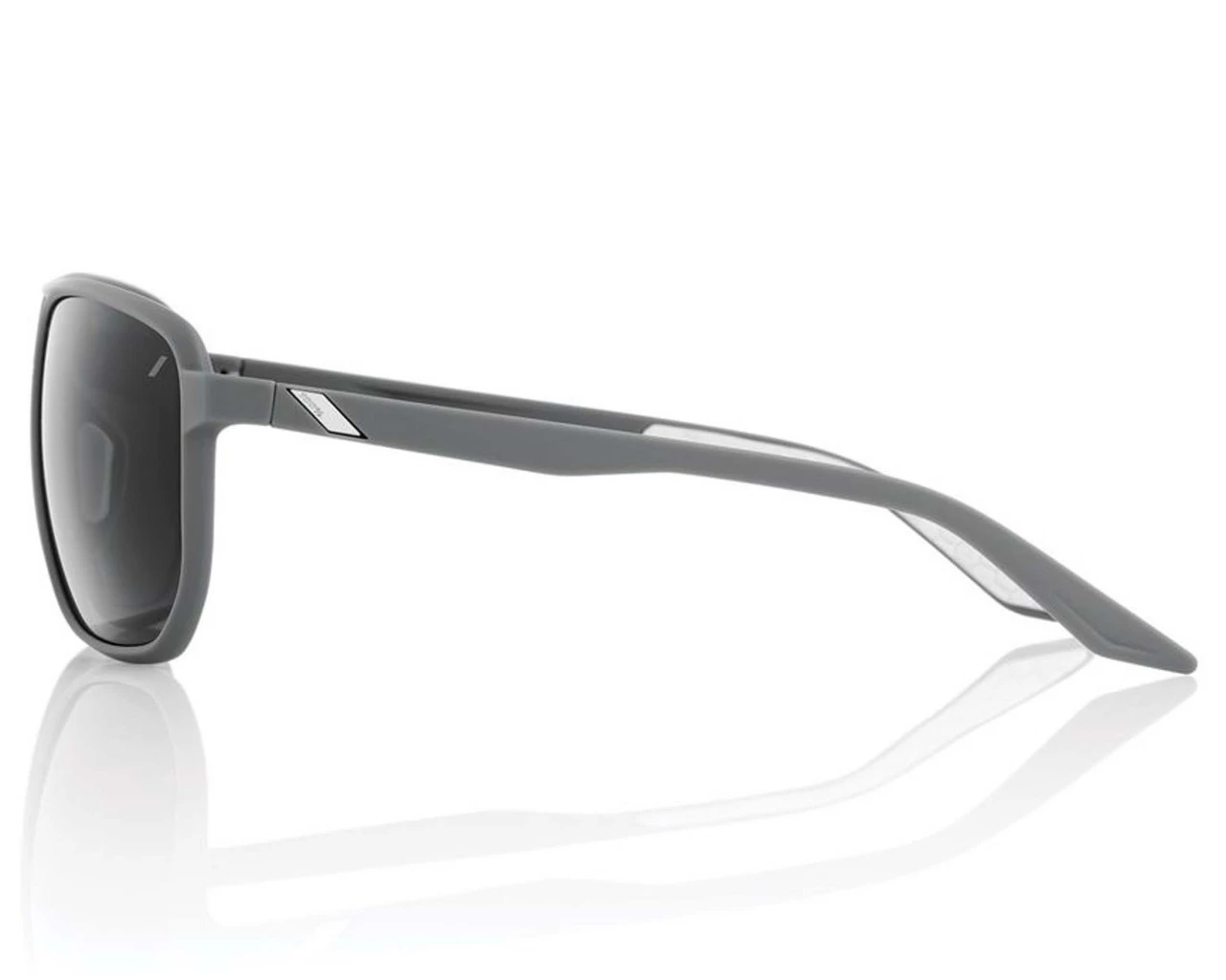 100% Konnor Aviator Square - Smoke Lens Sonnenbrille | Soft Tact Dark Haze 3 100% Konnor Aviator Square - Smoke Lens Sonnenbrille | Soft Tact Dark Haze – Bild 3