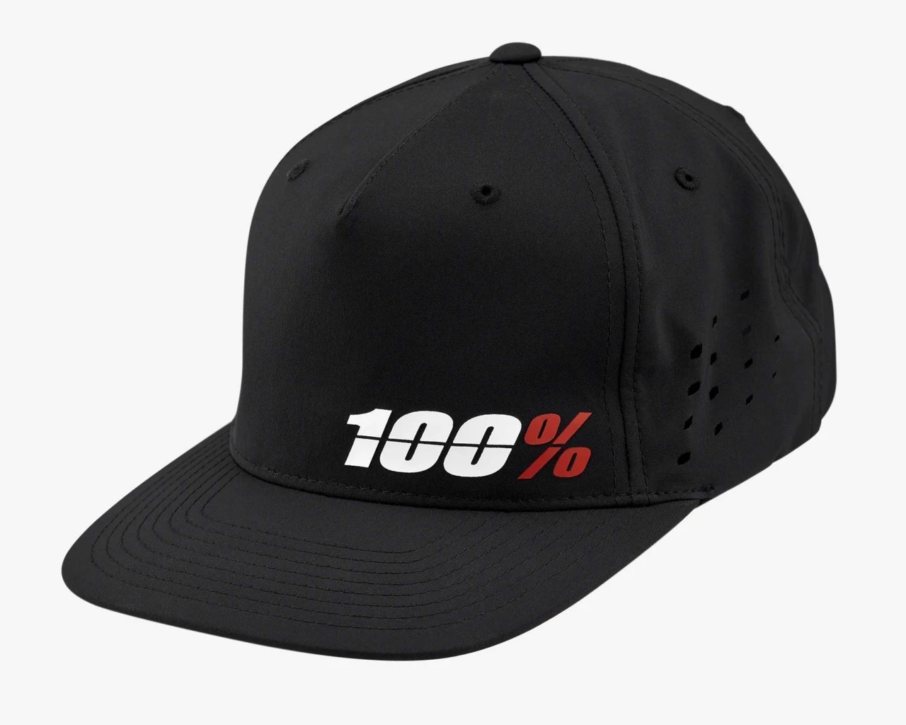 100% Ozone Snapback Hat | Black 1 100% Ozone Snapback Hat | Black