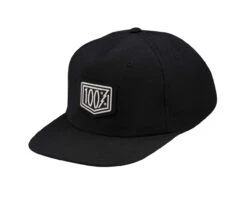 100% Pioneer Snapback Hat | Black
