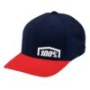 100% Revolt X-Fit Flexfit Hat | Red