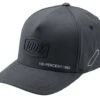 100% Shadow X-Fit Snapback Hat | Steel