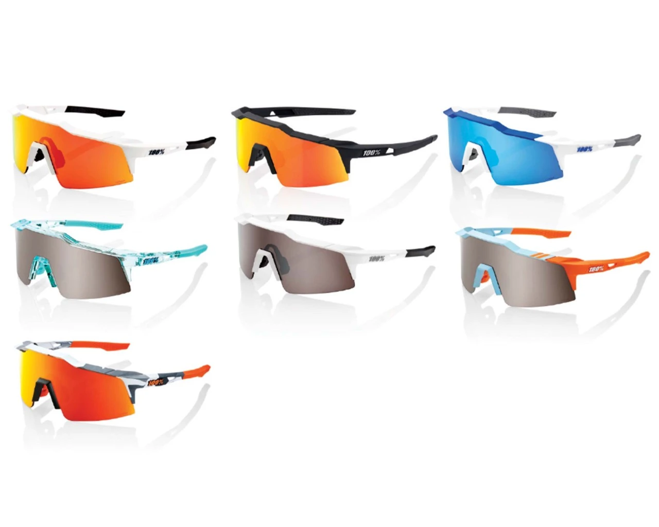 100% Speedcraft SL - HiPER Mirror Sport Sonnenbrille | Soft Tact Two Tone 2 100% Speedcraft SL - HiPER Mirror Sport Sonnenbrille | Soft Tact Two Tone – Bild 2