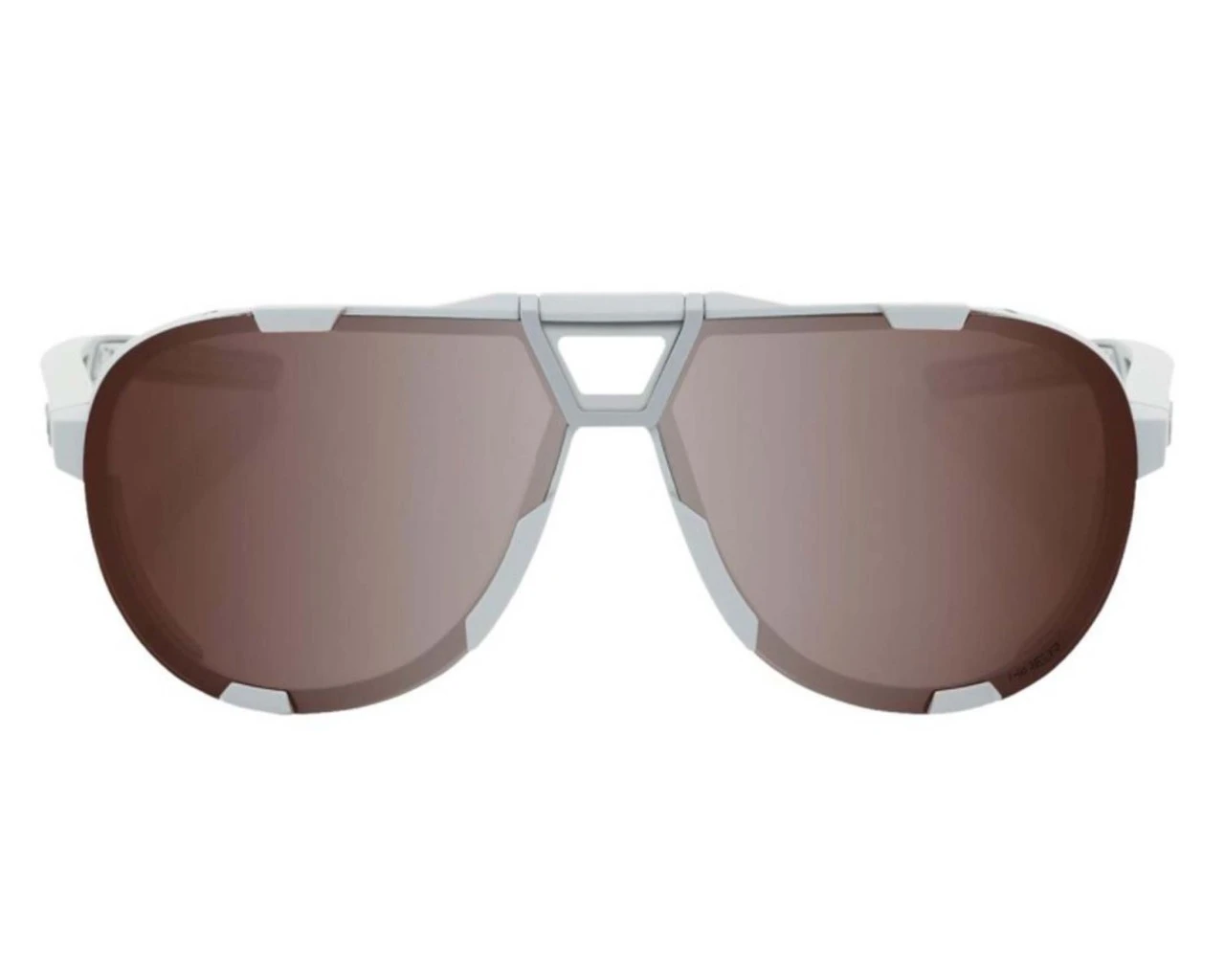 100% Westcraft HiPER Spiegelglas Sport-Sonnenbrille | Soft Tact Cool Grey – Bild 3