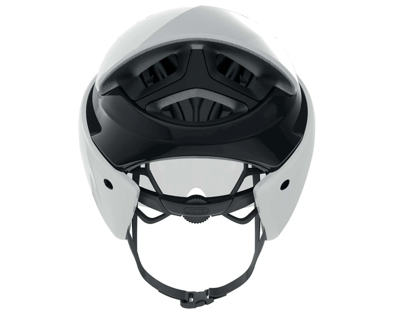 Abus GameChanger TRI Rennrad/Triathlon Fahrradhelm | Shiny White – Bild 3