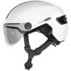Abus HUD-Y ACE City-Fahrradhelm | Shiny White