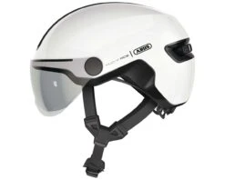 Abus HUD-Y ACE City-Fahrradhelm | Shiny White
