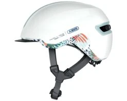 Abus HUD-Y Fahrradhelm | Flower White