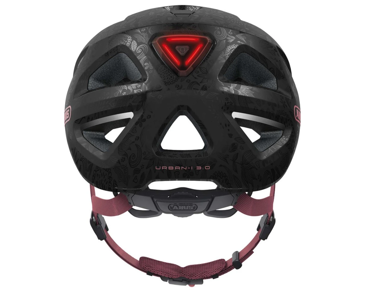 Abus Urban-I 3.0 City-Trekking Fahrrad Helm | Flower Art – Bild 3