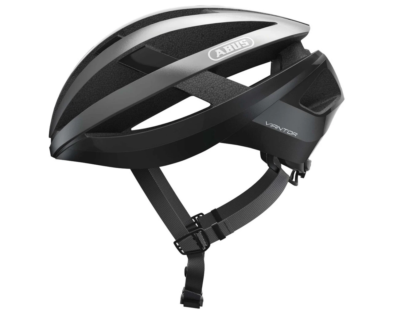 Abus Viantor Rennrad Fahrradhelm | Dark Grey