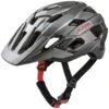 Alpina Anzana MTB Fahrradhelm | Darksilver-black-red