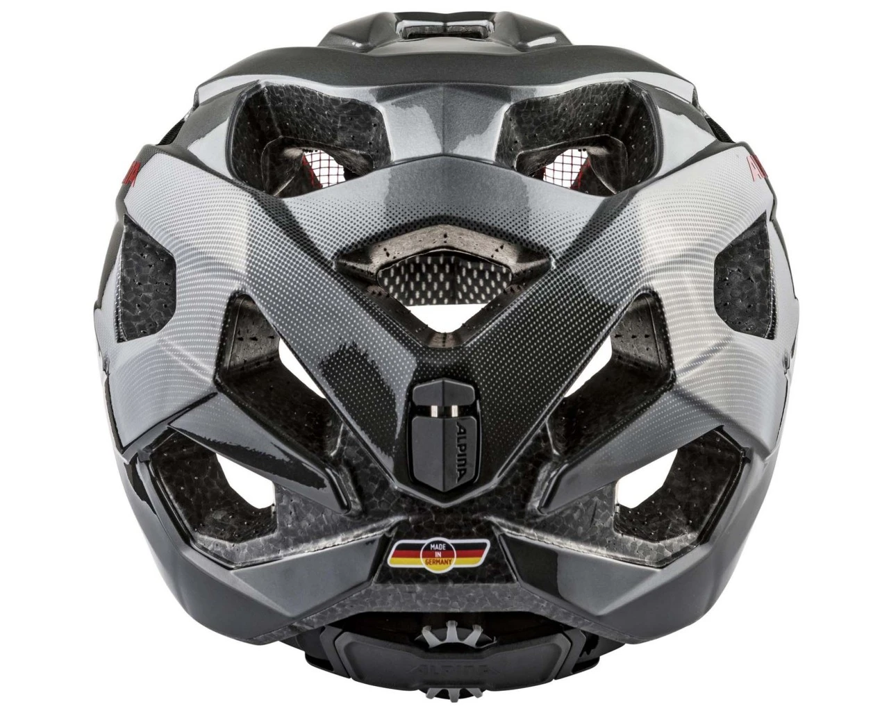 Alpina Anzana MTB Fahrradhelm | Darksilver-black-red 2 Alpina Anzana MTB Fahrradhelm | Darksilver-black-red – Bild 2