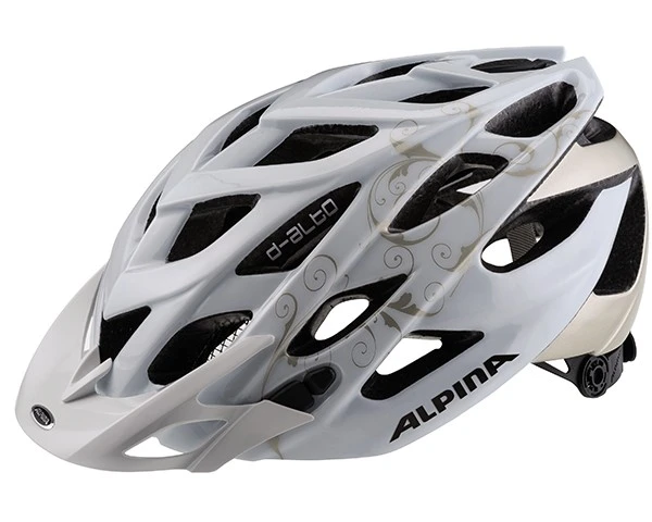 Alpina D-Alto Fahrradhelm | White-prosecco