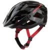 Alpina Panoma 2.0 - Trekking/City Fahrradhelm | Black-red Gloss