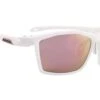 Alpina Twist Five CM+ Fahrrad Brille Ceramic Rose-gold Mirror S3 Fogstop Lotus Effect | White Matt