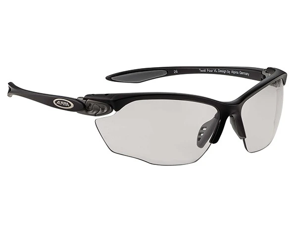 Alpina Twist Four VL+ Radbrille | Black-Grey | Gläser Black