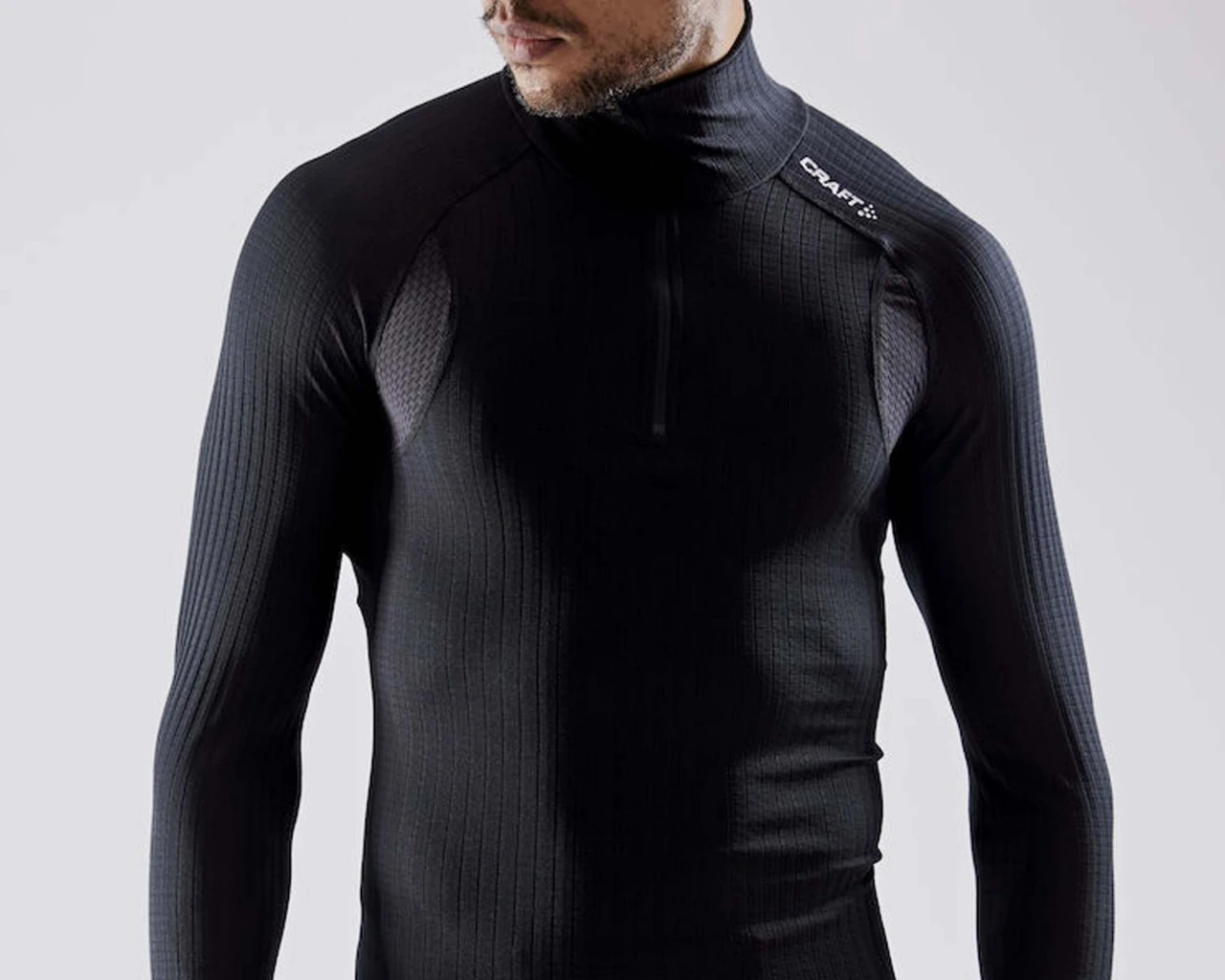 Craft Active Extreme X Zip Trikot Langarm | Black – Bild 2