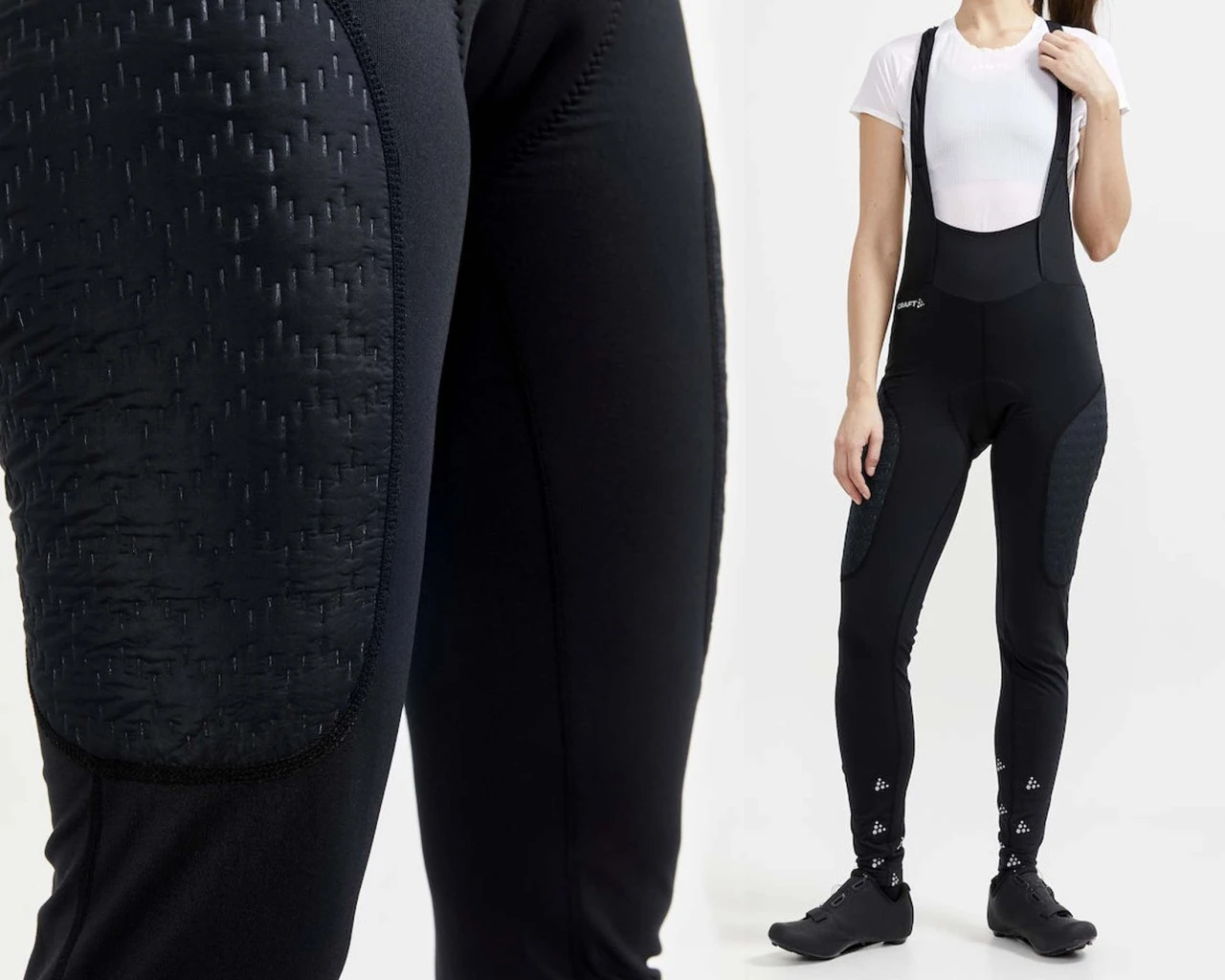 Craft Adv Bike SubZ Lumen Damen Bib Tights | Black – Bild 3