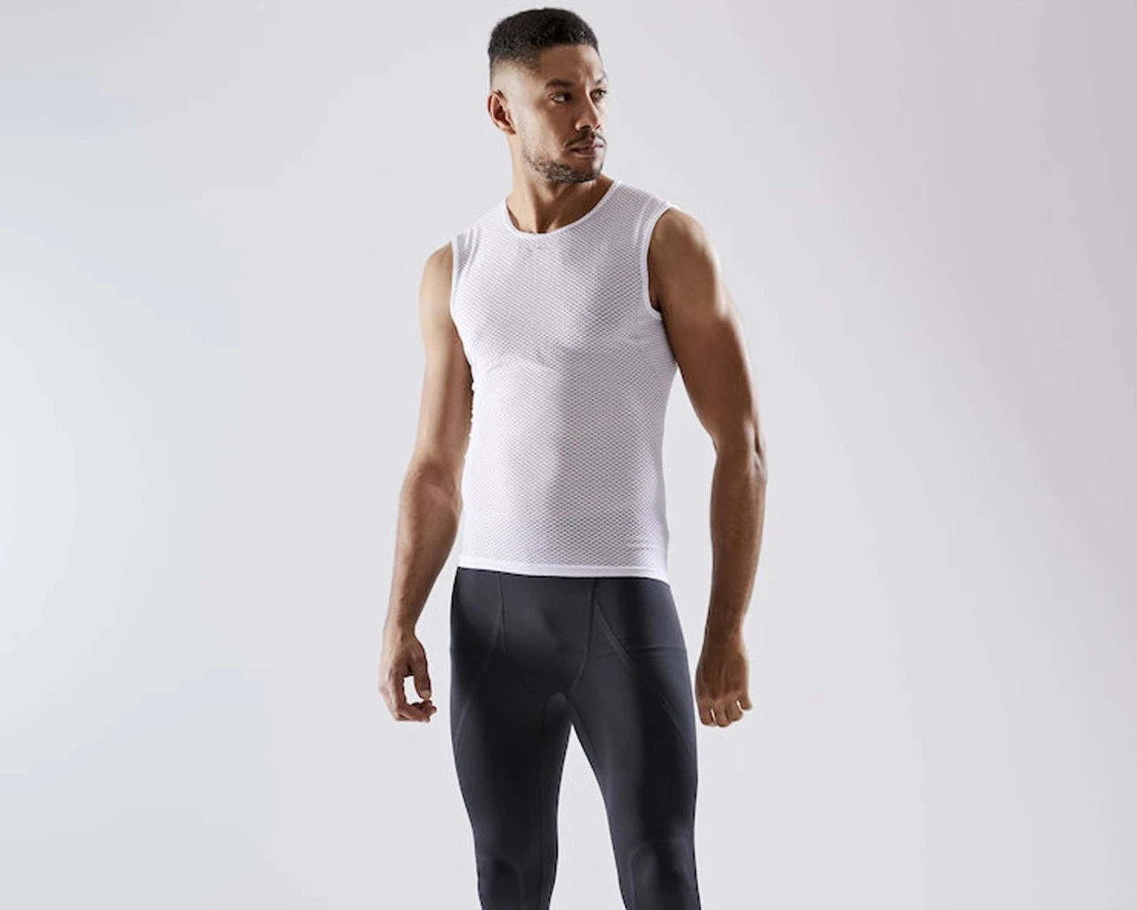 Craft Cool Mesh Superlight - Funktionsunterhemd ärmellos | White – Bild 3