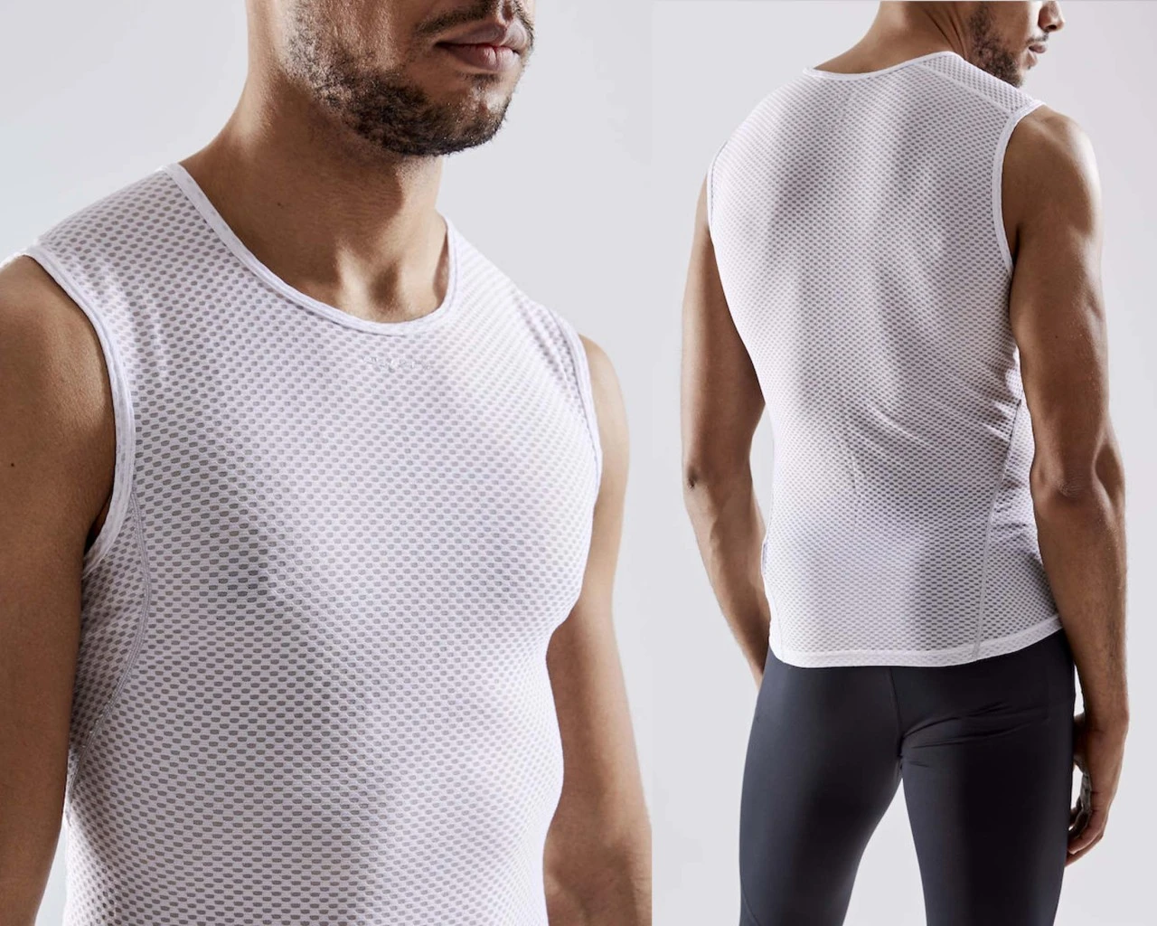 Craft Cool Mesh Superlight - Funktionsunterhemd ärmellos | White – Bild 4