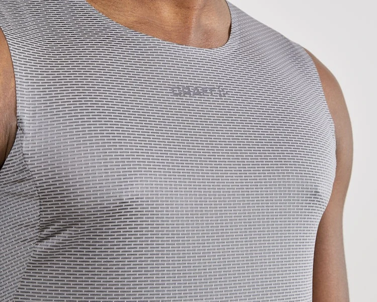 Craft Pro Dry Nanoweight SL Mesh-Shirt | Granite 3 Craft Pro Dry Nanoweight SL Mesh-Shirt | Granite – Bild 3