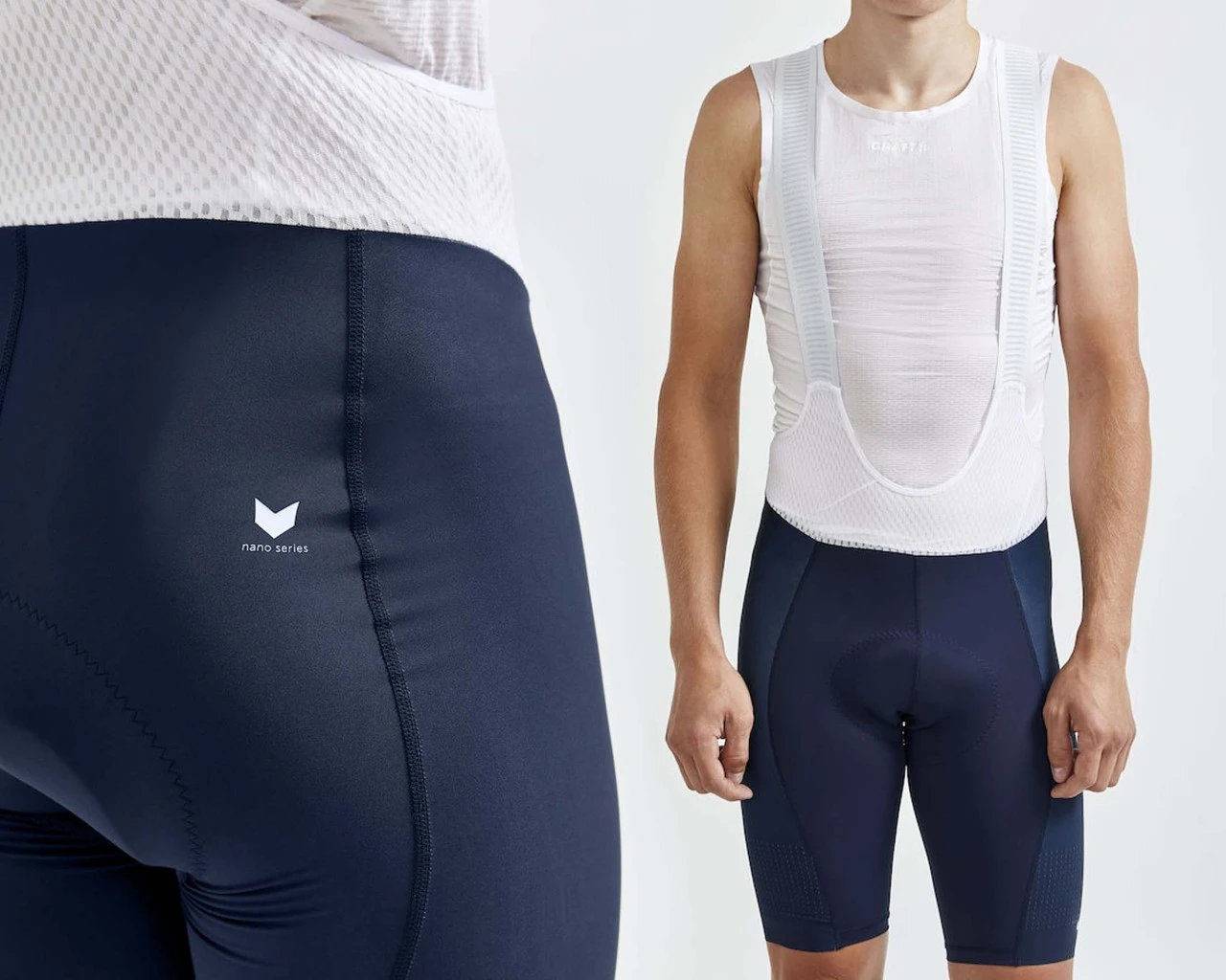 Craft Pro Nano Bib Shorts | Blaze 2 Craft Pro Nano Bib Shorts | Blaze – Bild 2