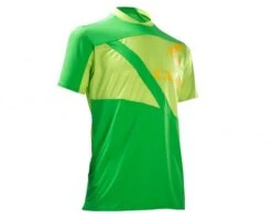 Cube AM Rundhalstrikot Kurzarm | Grün/lime