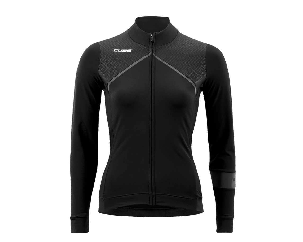 Cube Blackline Damen Trikot Langarm | Black 1 Cube Blackline Damen Trikot Langarm | Black