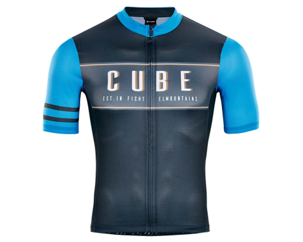 Cube Blackline Trikot Cross Kurzarm | Grey N Blue 1 Cube Blackline Trikot Cross Kurzarm | Grey N Blue