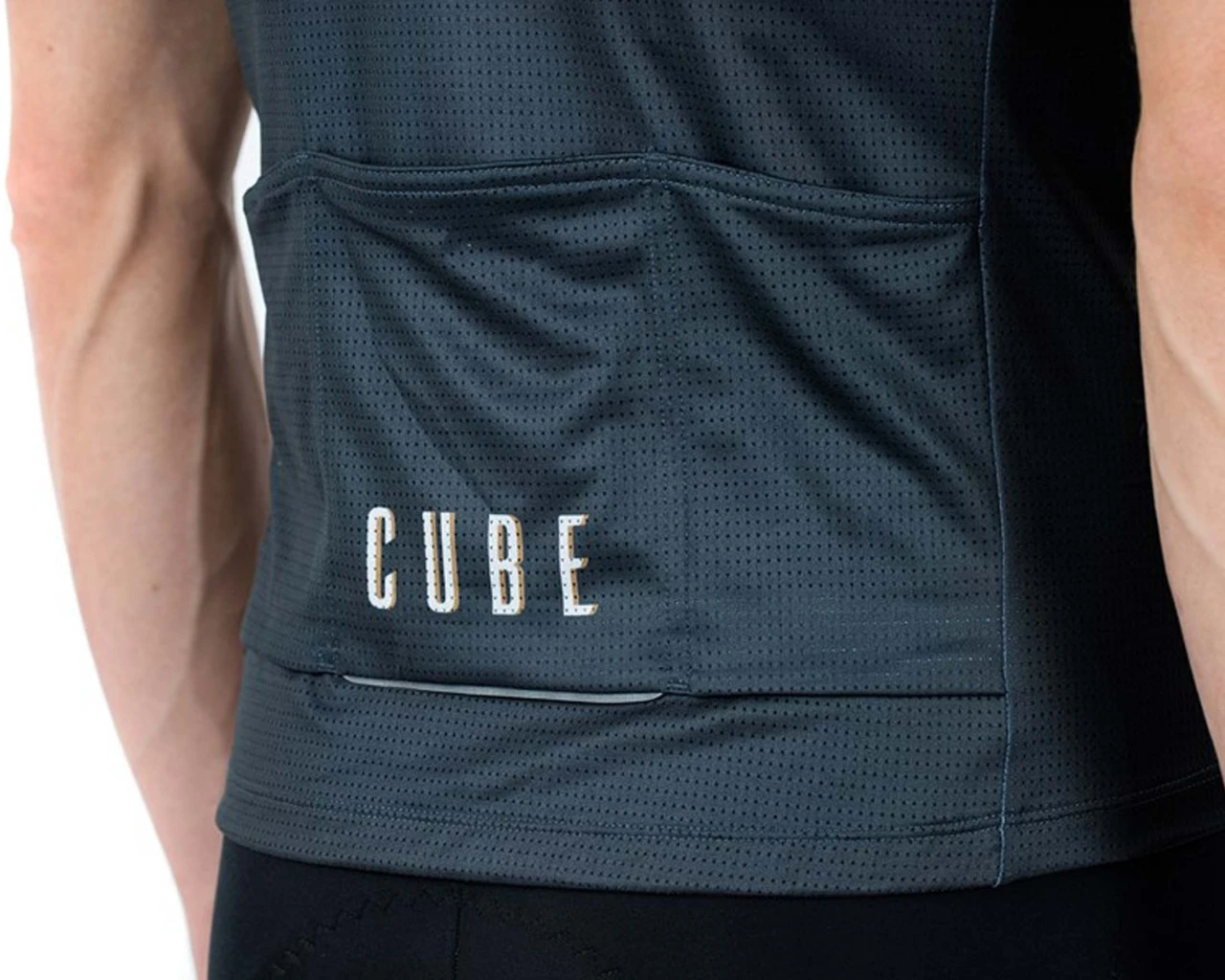 Cube Blackline Trikot Cross Kurzarm | Grey N Blue 4 Cube Blackline Trikot Cross Kurzarm | Grey N Blue – Bild 4