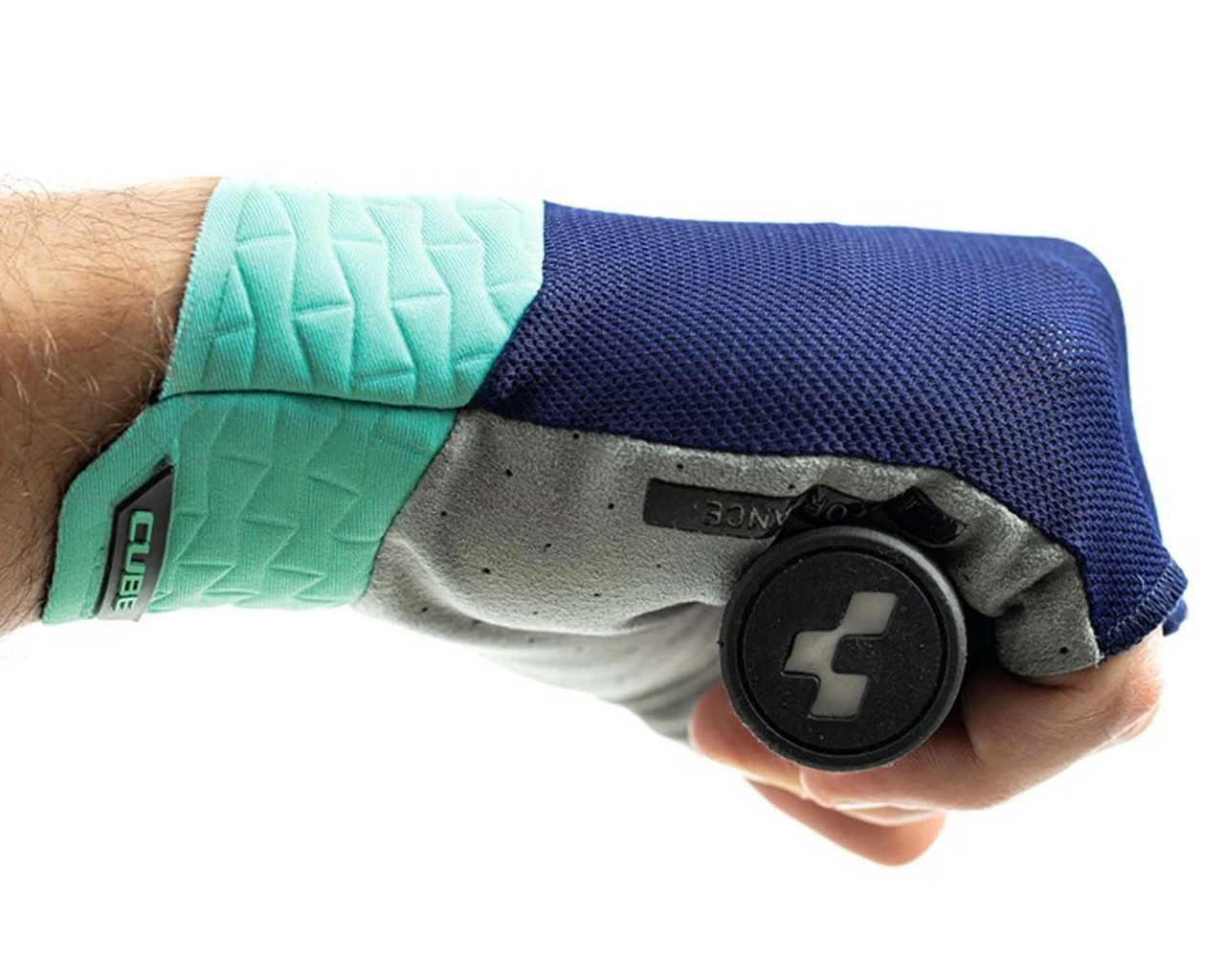 Cube Handschuhe Performance Kurzfinger | Blue N Mint – Bild 4