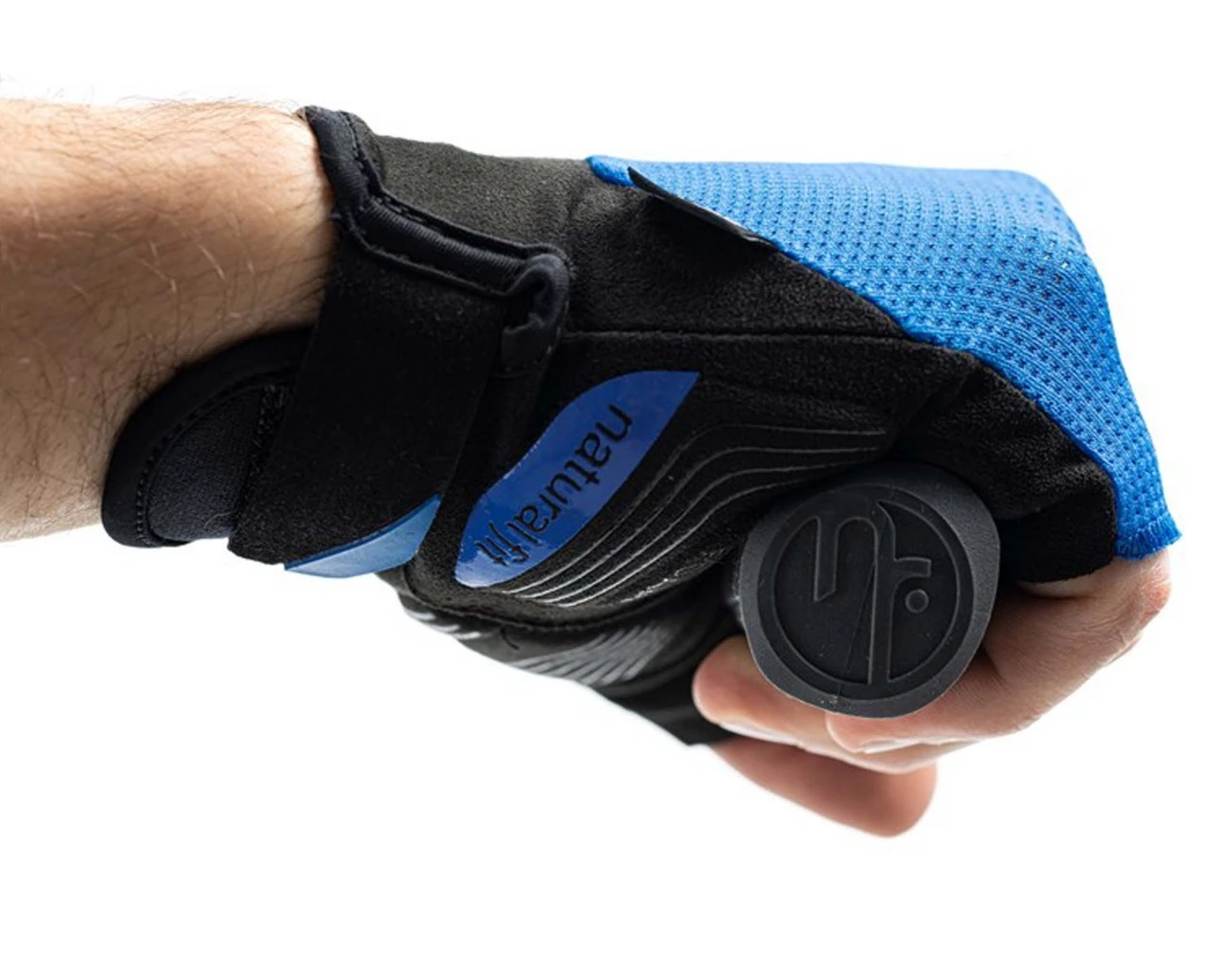 Cube Handschuhe X NF Kurzfinger | Black N Blue – Bild 4