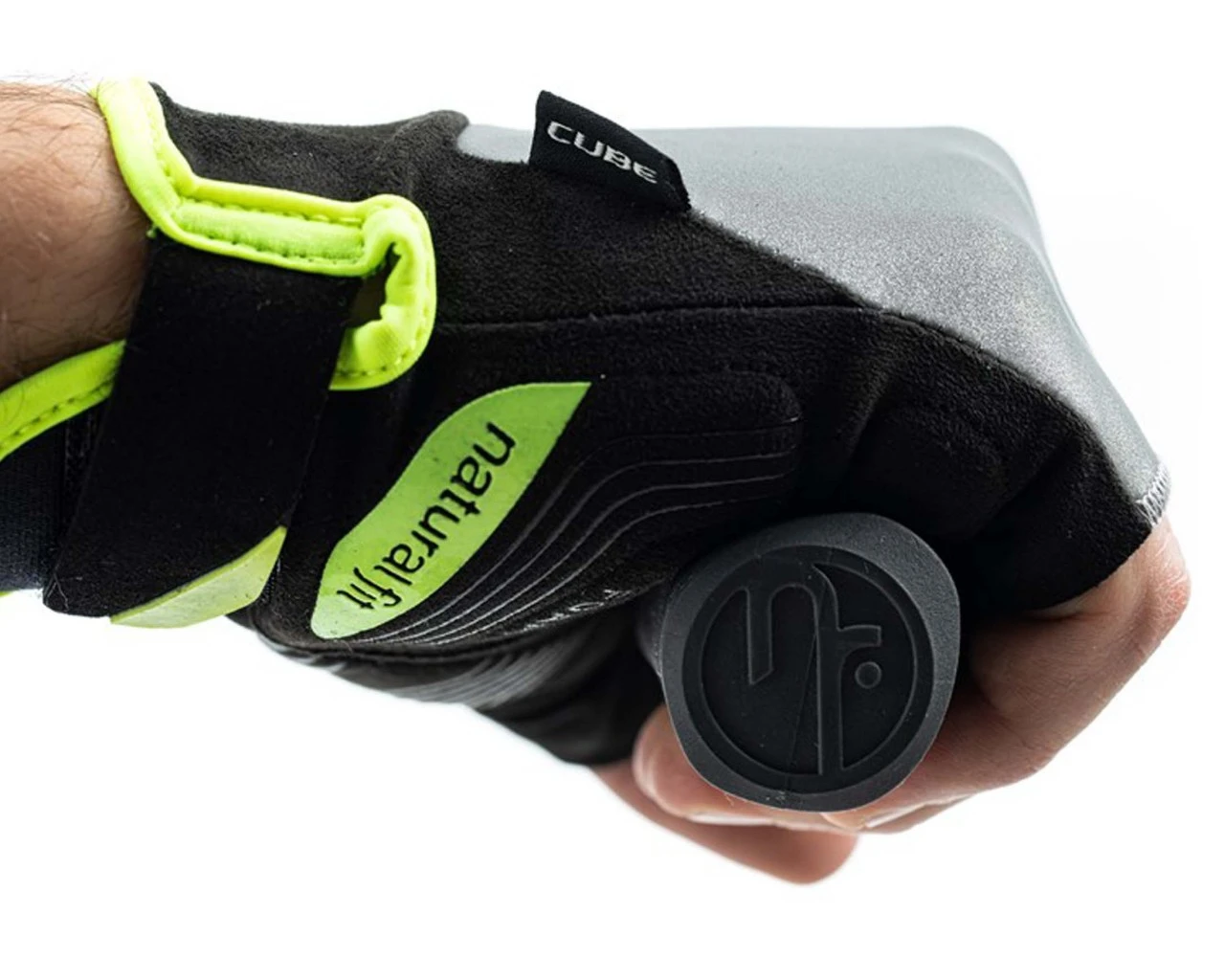 Cube Handschuhe X NF Kurzfinger | Grey N Yellow – Bild 4