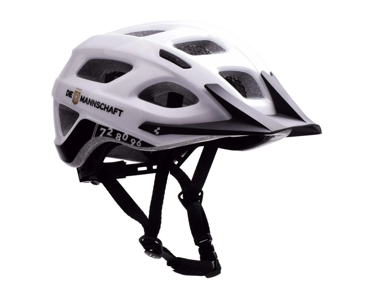 Cube Helm Tour DFB | White N Black N Gold
