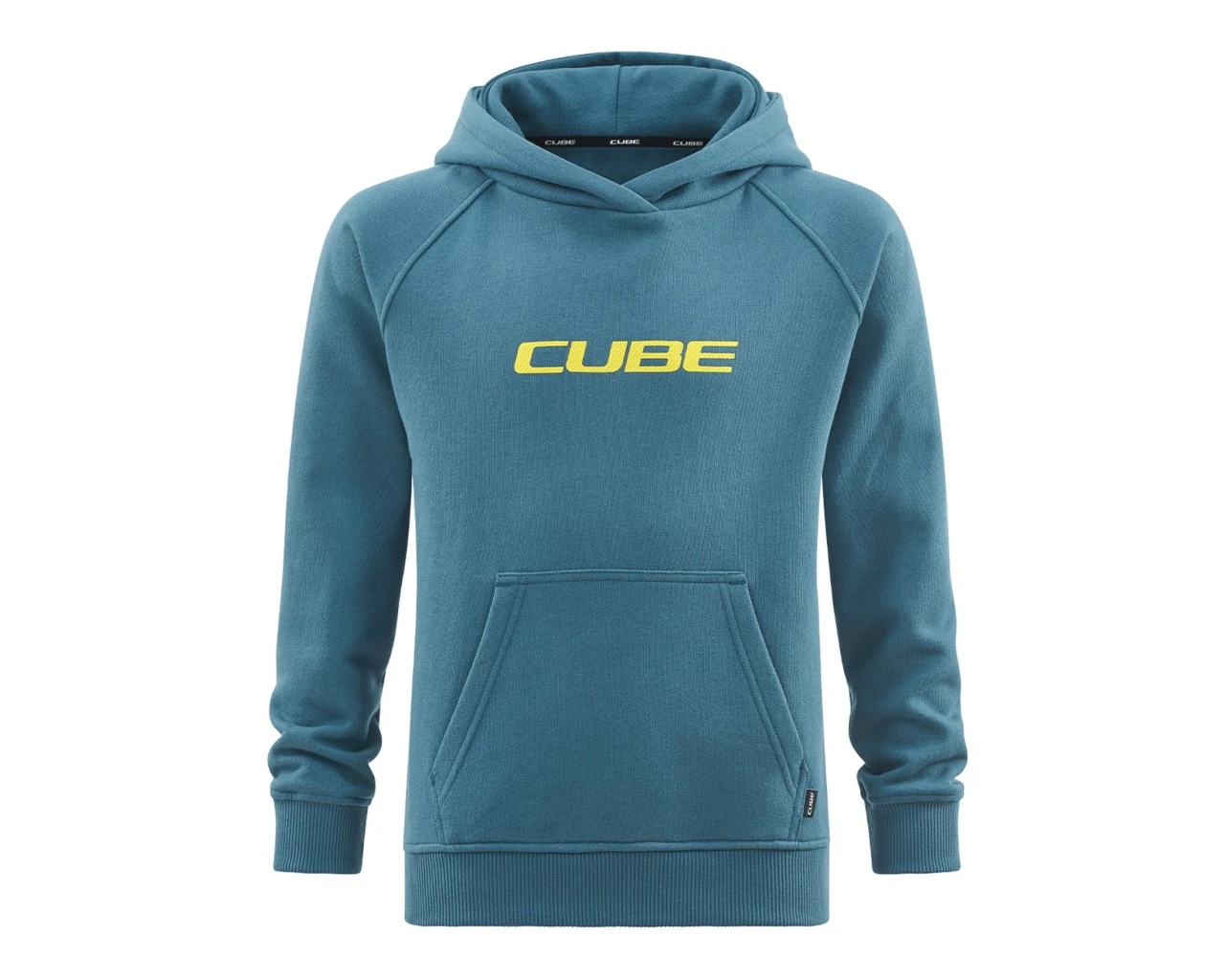 Cube Junior Organic Hoodie | Petrol 1 Cube Junior Organic Hoodie | Petrol