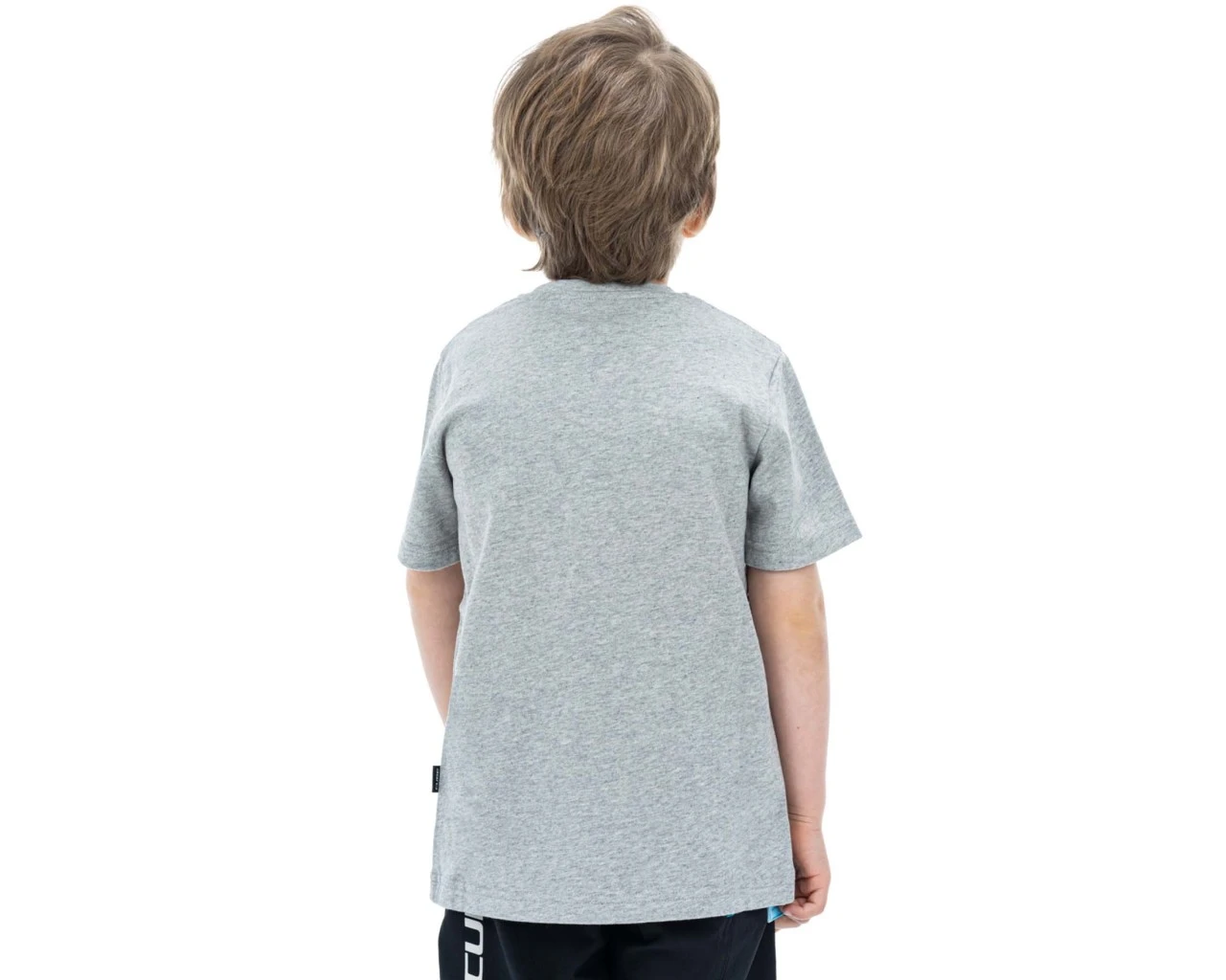 Cube Junior Organic T-Shirt Logo | Grey Melange – Bild 3