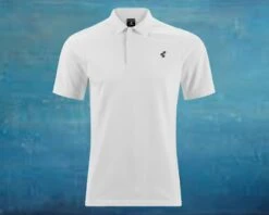 Cube Organic Polo Shirt | White
