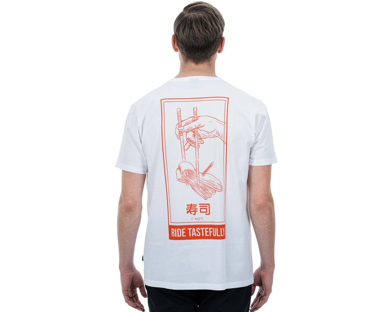 Cube Organic T-Shirt Gravity Fit Sushi | White 4 Cube Organic T-Shirt Gravity Fit Sushi | White – Bild 4