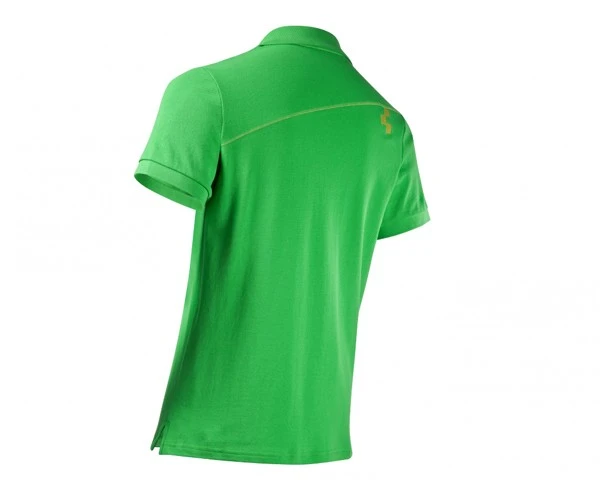 Cube Polo Shirt Diagonal | Grün 2 Cube Polo Shirt Diagonal | Grün – Bild 2