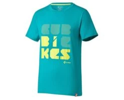 Cube T- Shirt Font | Turqouise