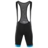 Cube Teamline Trägerhose Kurz | Black N Blue N White