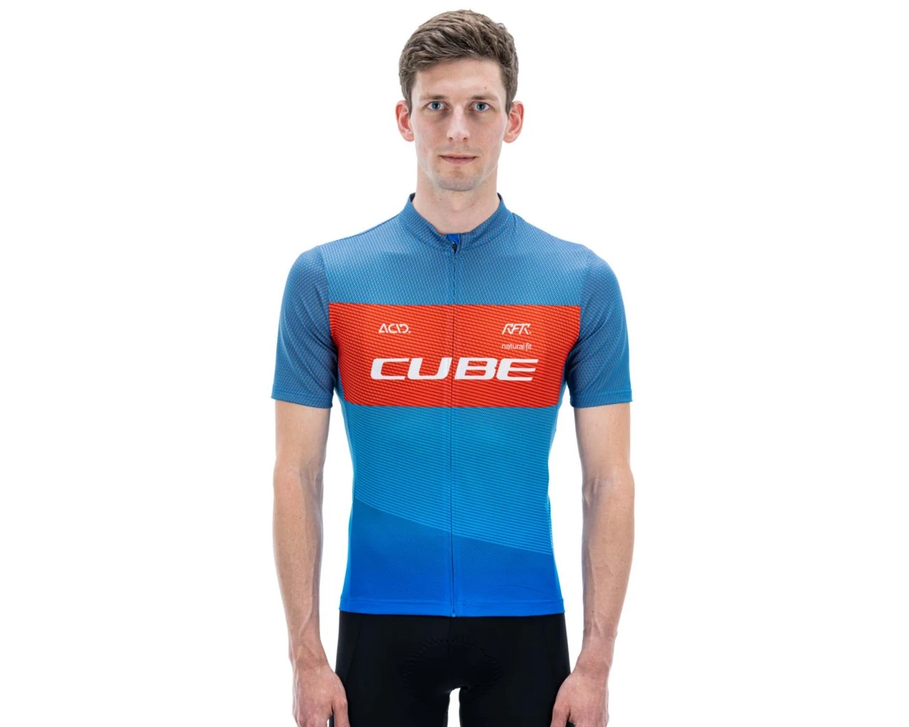 Cube Teamline Trikot CMPT Kurzarm | Blue´n´red´n´grey 2 Cube Teamline Trikot CMPT Kurzarm | Blue´n´red´n´grey – Bild 2